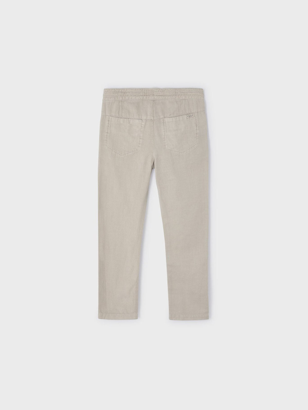 Calça linho delavado Semola (Castanho Claro)  para Menino - Mayoral