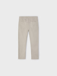 Calça linho delavado Semola (Castanho Claro)  para Menino - Mayoral