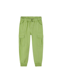 Calça algodão tencel Maçã (Verde Alface)  para Menina - Mayoral