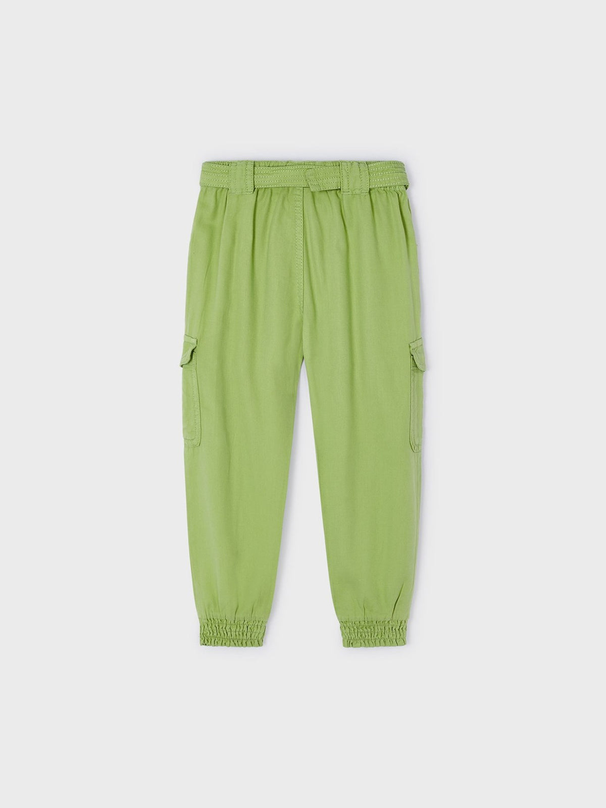 Calça algodão tencel Maçã (Verde Alface)  para Menina - Mayoral