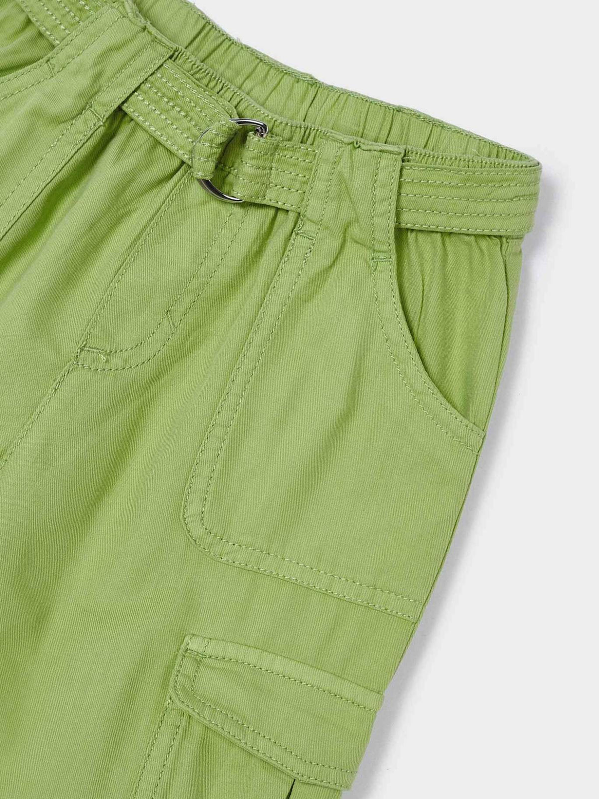 Calça algodão tencel Maçã (Verde Alface)  para Menina - Mayoral