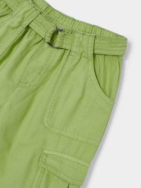 Calça algodão tencel Maçã (Verde Alface)  para Menina - Mayoral