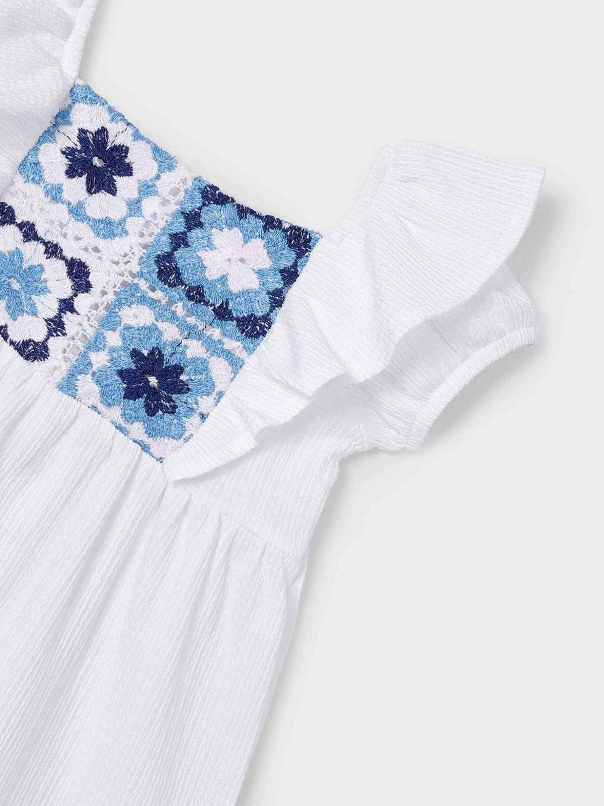Conj. leggings crochet Marinho (Marinho)  para Menina - Mayoral