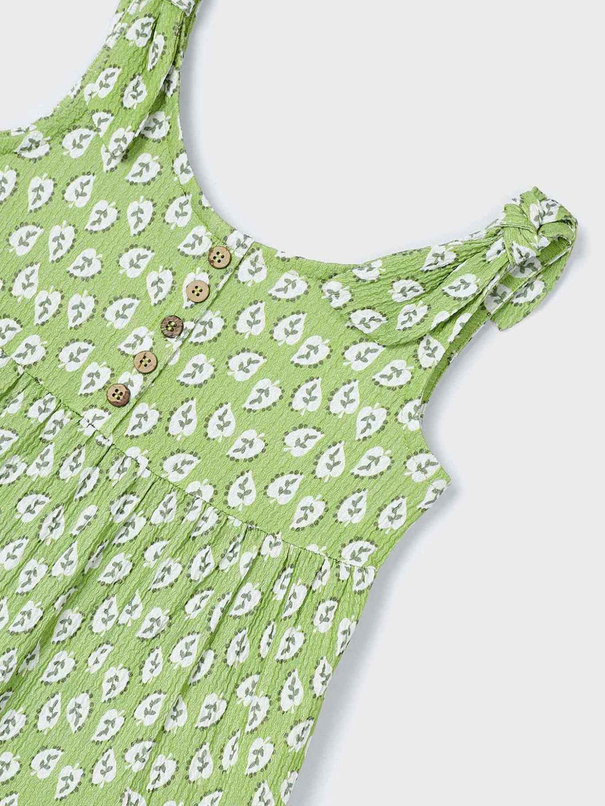 Macacão nudos Maçã (Verde Alface)  para Menina - Mayoral