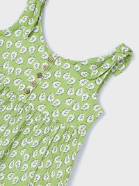 Macacão nudos Maçã (Verde Alface)  para Menina - Mayoral