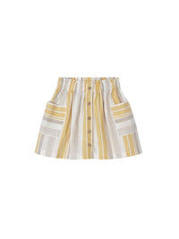 Saia xadrez Mel (Amarelo Ocre)  para Menina - Mayoral