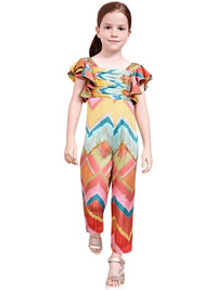 Macacão sten estampado Fúcsia (Fúcsia)  para Menina - Abel & Lula