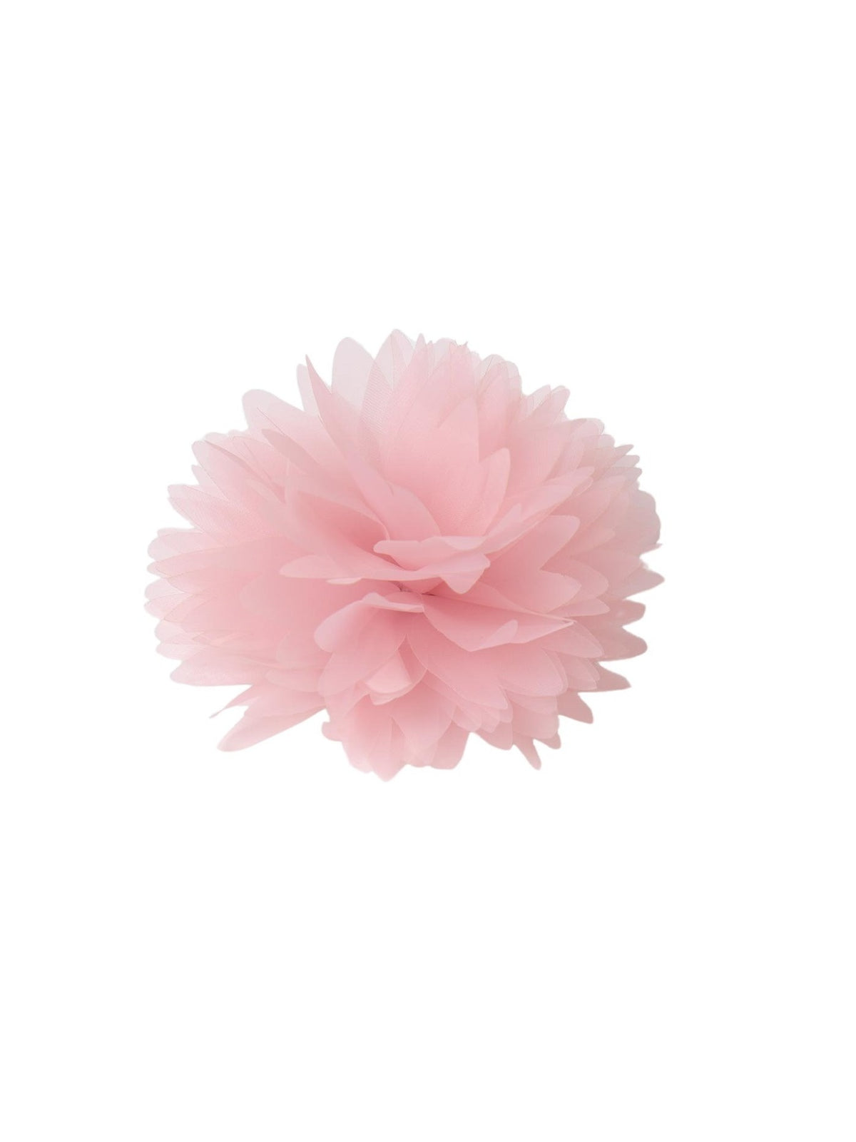 Gancho cabelo flor organza Rosa (Rosa)  para Menina - Abel & Lula