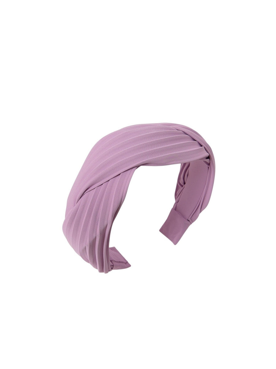 Bandolete crepe fuido Rosa malva (Lilás)  para Menina - Abel & Lula