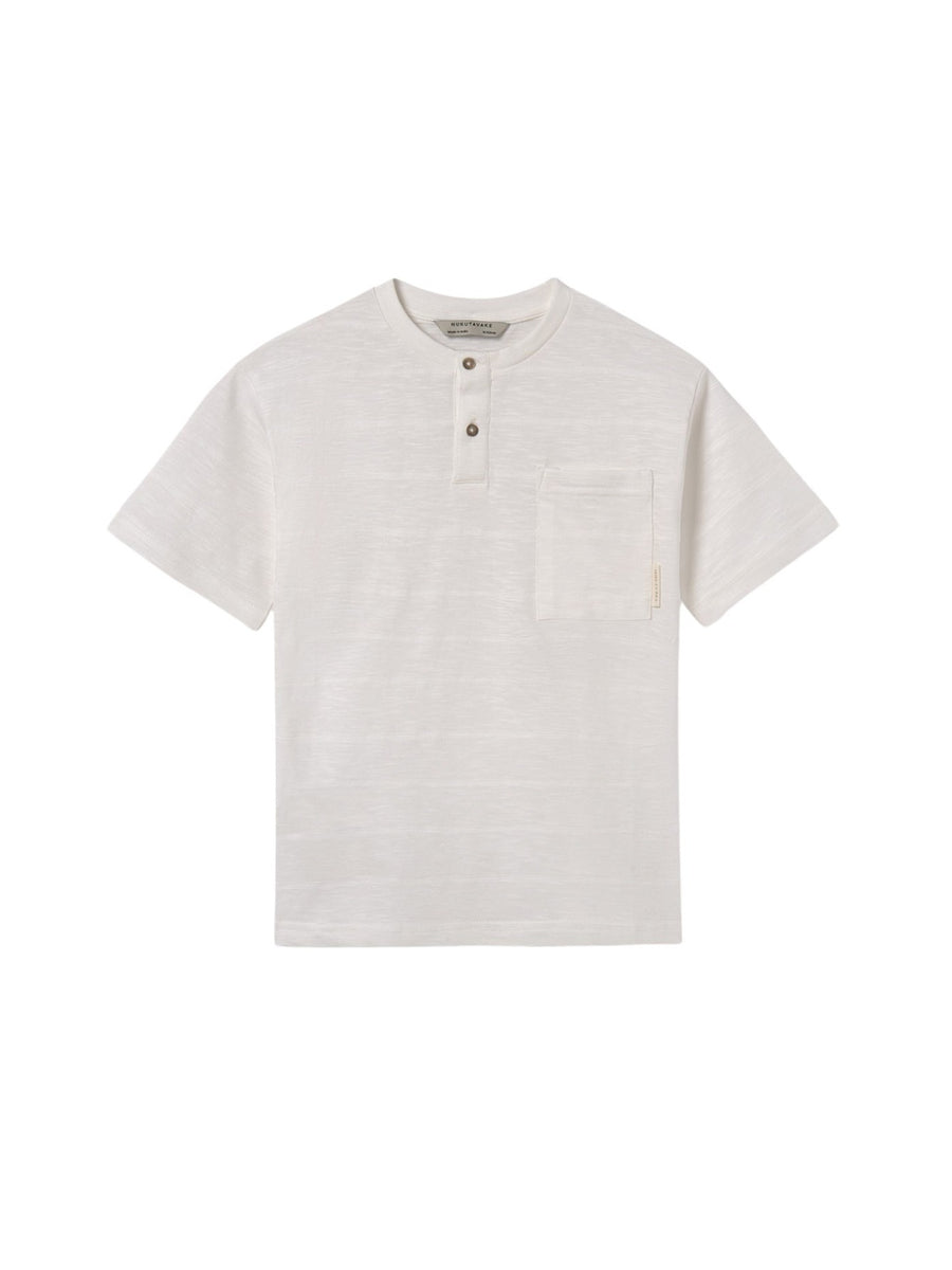 T´shirt estruturada riscas Nata (Creme / Pérola)  para Menino - Mayoral