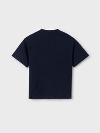 T´shirt estruturada riscas Marinho (Marinho)  para Menino - Mayoral