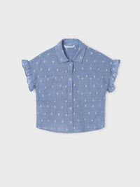 Túnica 2 peças Lavanda (Azul)  para Menina - Mayoral