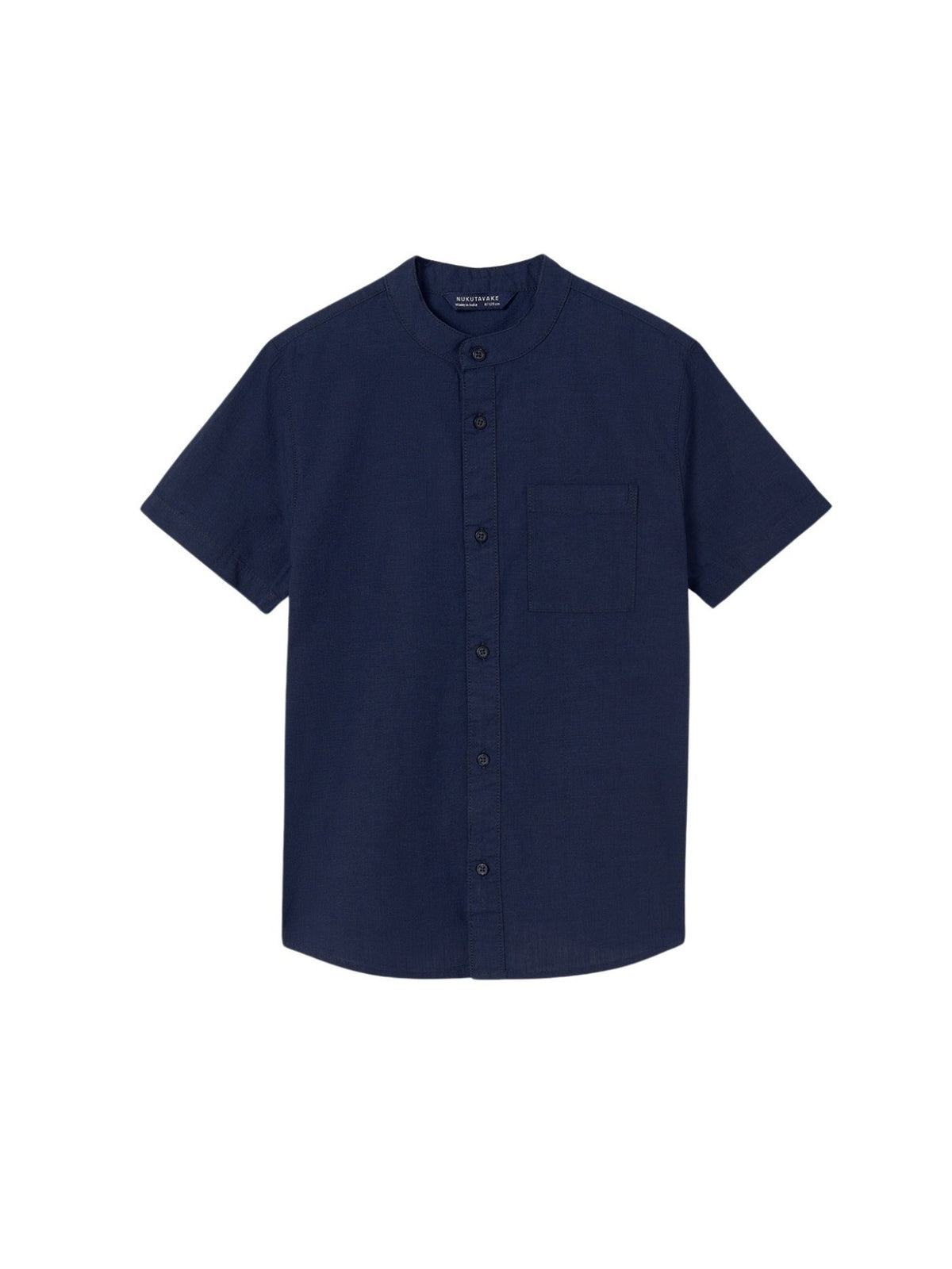 Camisa m/curta gola mao Marinho (Marinho)  para Menino - Mayoral
