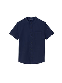 Camisa m/curta gola mao Marinho (Marinho)  para Menino - Mayoral
