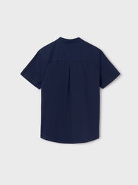 Camisa m/curta gola mao Marinho (Marinho)  para Menino - Mayoral