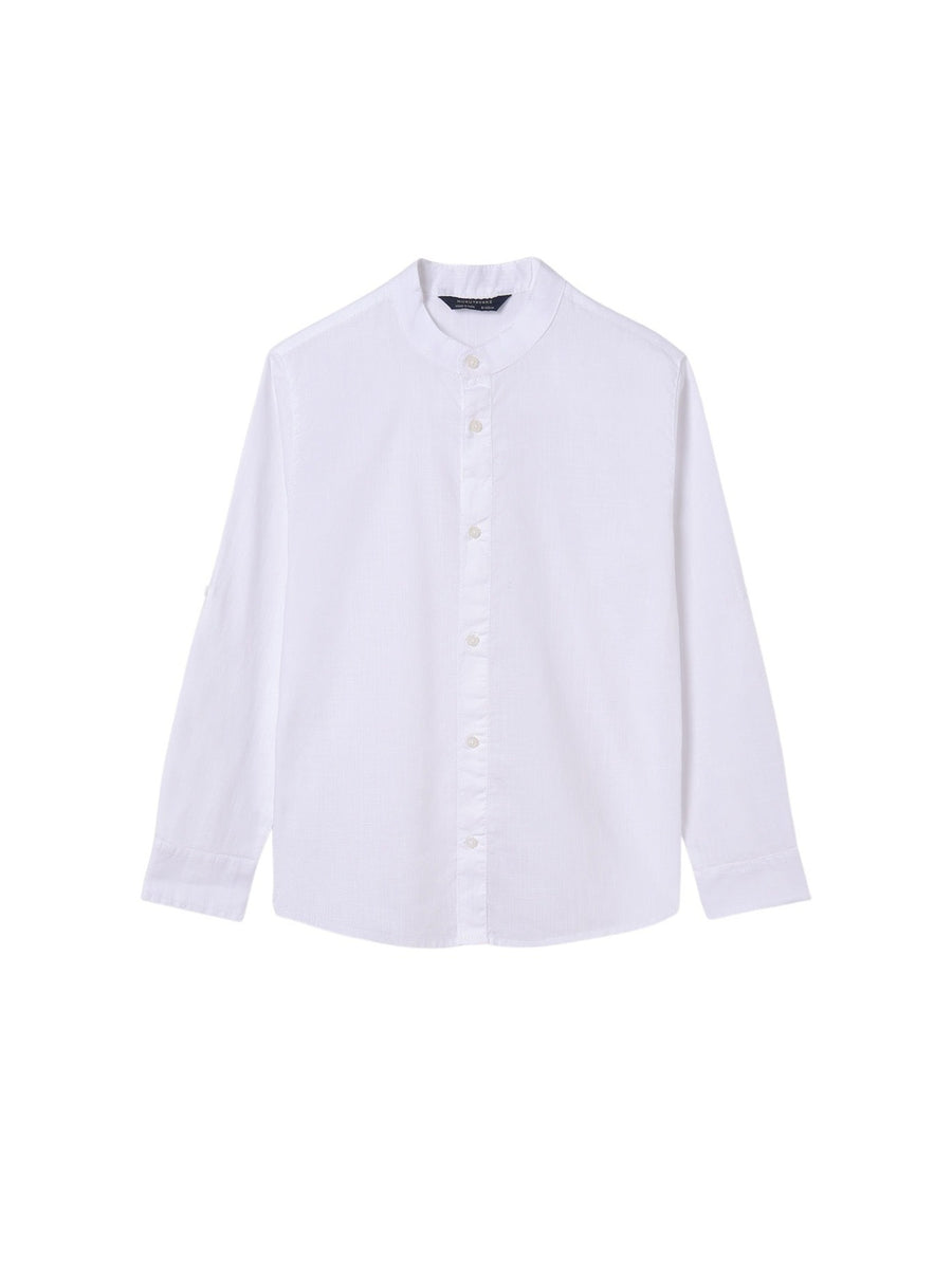 Camisa m/comp. Branco (Branco)  para Menino - Mayoral