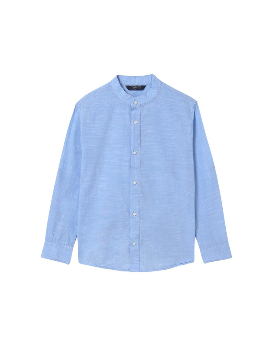 Camisa m/comp. Celeste (Celeste)  para Menino - Mayoral