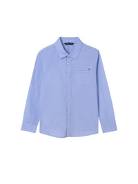 Camisa m/comp.microestampada Celeste (Celeste)  para Menino - Mayoral