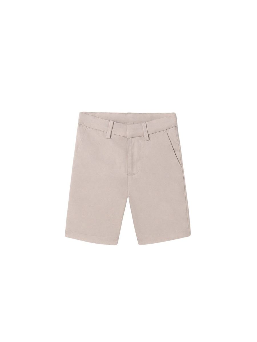 Calção slim suiting Rafia (Bege)  para Menino - Mayoral