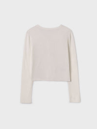Casaco tricot Crú (Creme / Pérola)  para Menina - Mayoral