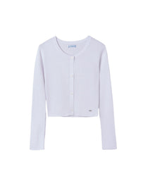 Casaco tricot Branco (Branco)  para Menina - Mayoral