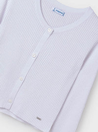 Casaco tricot Branco (Branco)  para Menina - Mayoral