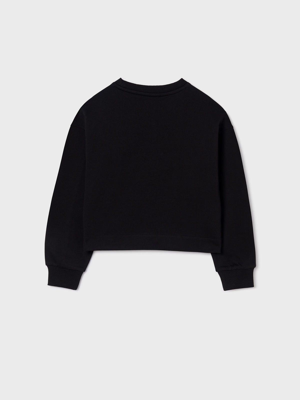 Sweat-shirt Preto (Preto)  para Menina - Mayoral