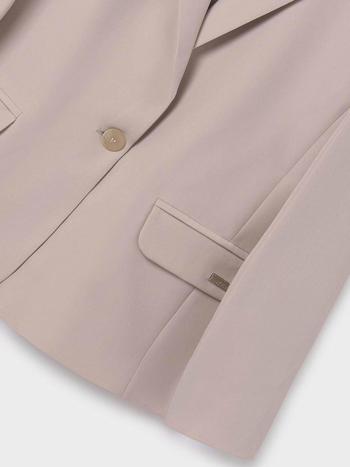 Blazer crepe Pedra (Bege)  para Menina - Mayoral