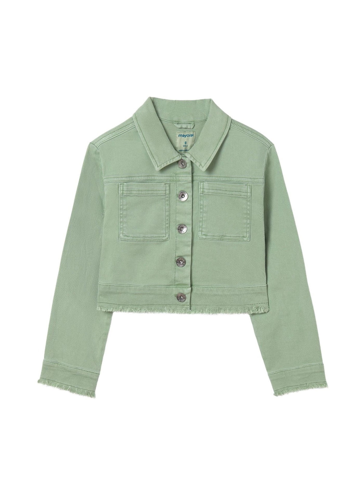 Blusão sarja Menta (Verde seco)  para Menina - Mayoral