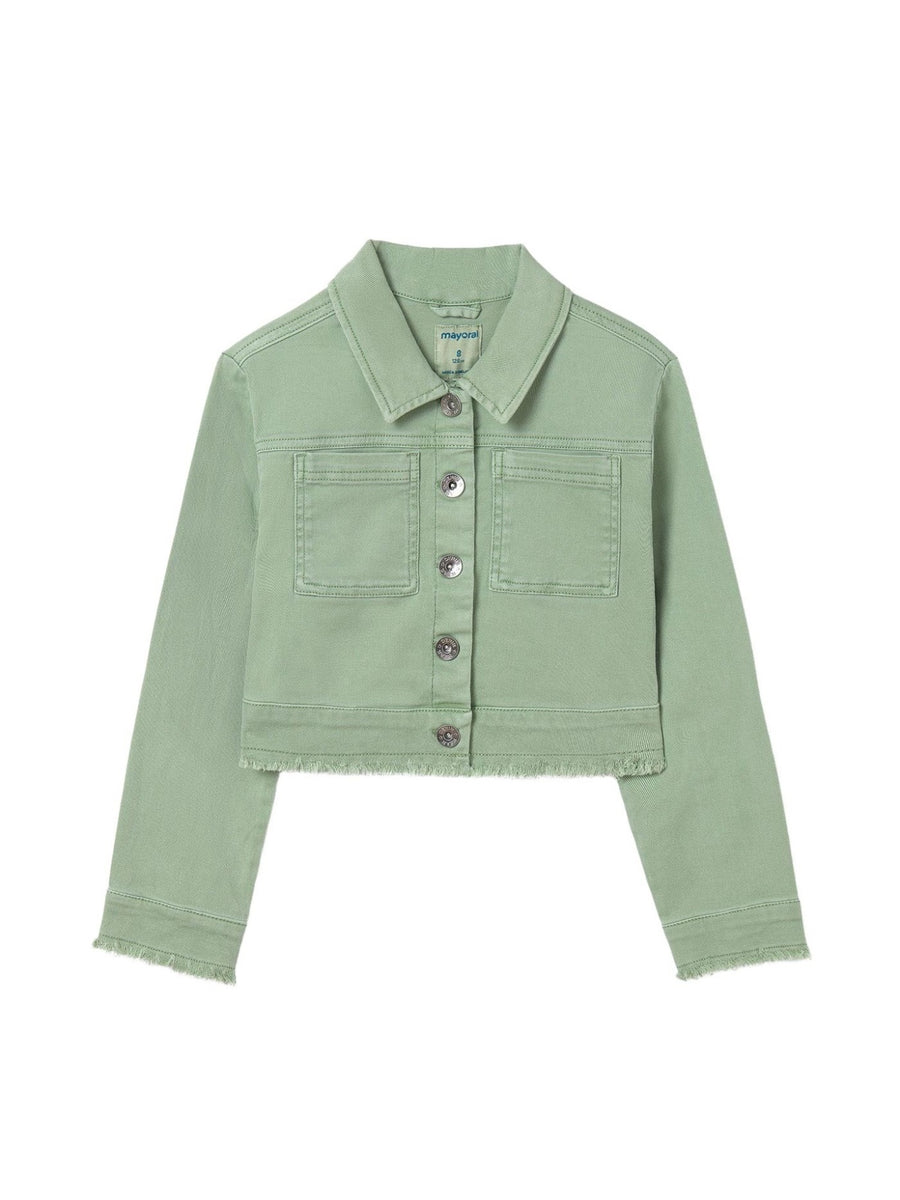 Blusão sarja Menta (Verde seco)  para Menina - Mayoral