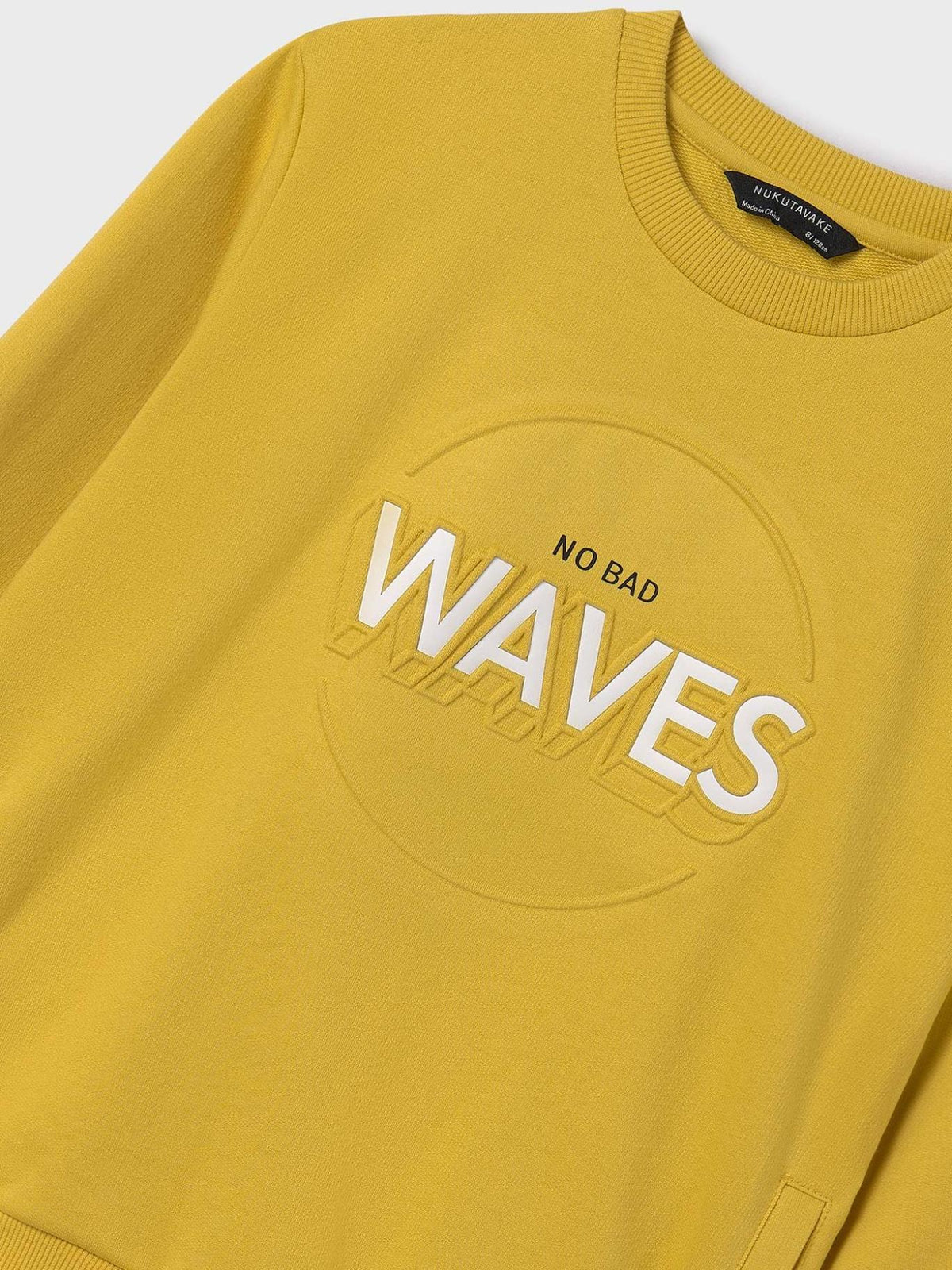 Sweat embossed Polen (Amarelo Ocre)  para Menino - Mayoral