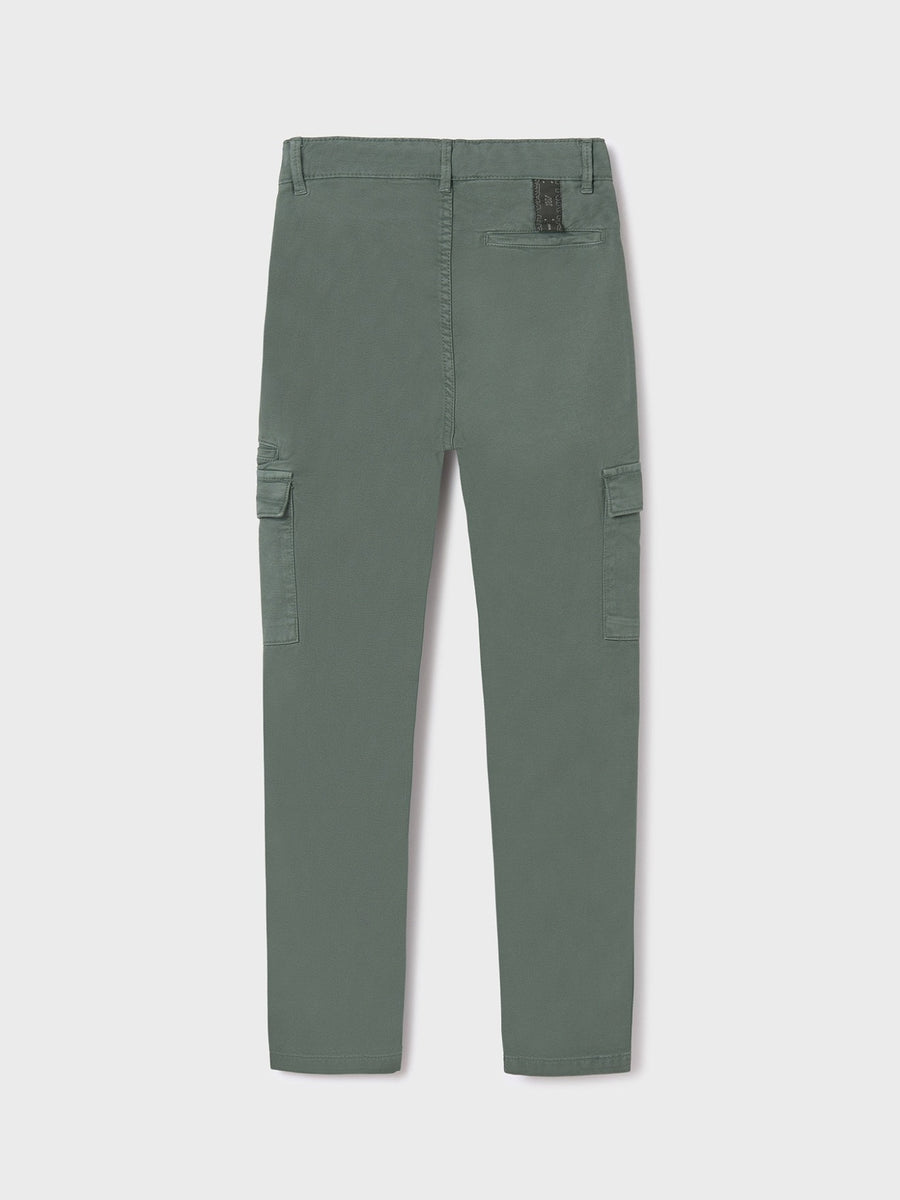 Calça slim fit Agave (Verde Tropa)  para Menino - Mayoral