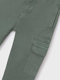Calça slim fit Agave (Verde Tropa)  para Menino - Mayoral