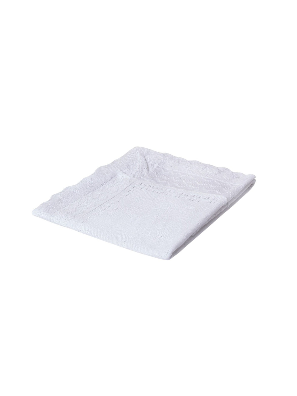 Manta folho Branco (Branco)  para Bebé Menina - Mayoral