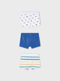 Set 3 boxers Turquesa (Turquesa)  para Menino - Mayoral