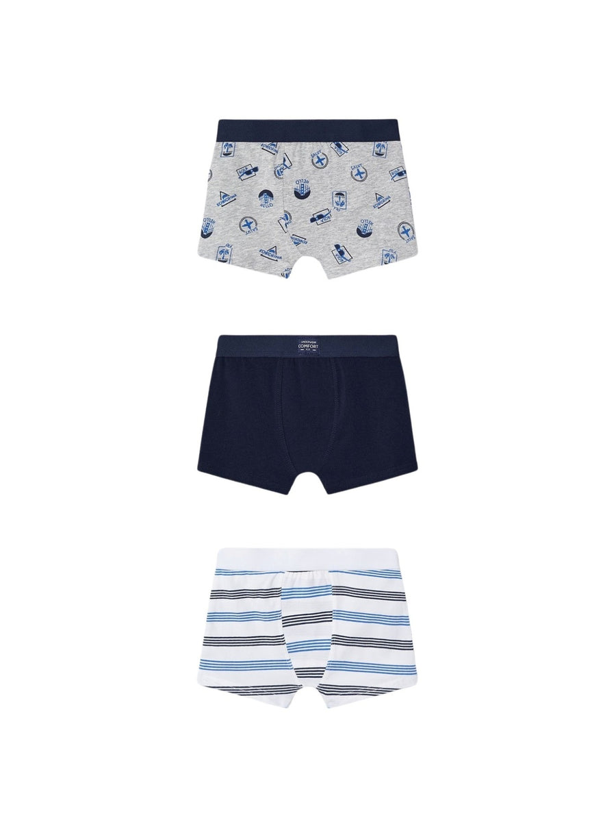 Set 3 boxers Marinho (Marinho)  para Menino - Mayoral