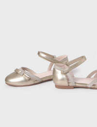 Sandália plataforma Ouro (Dourado)  para Menina - Mayoral