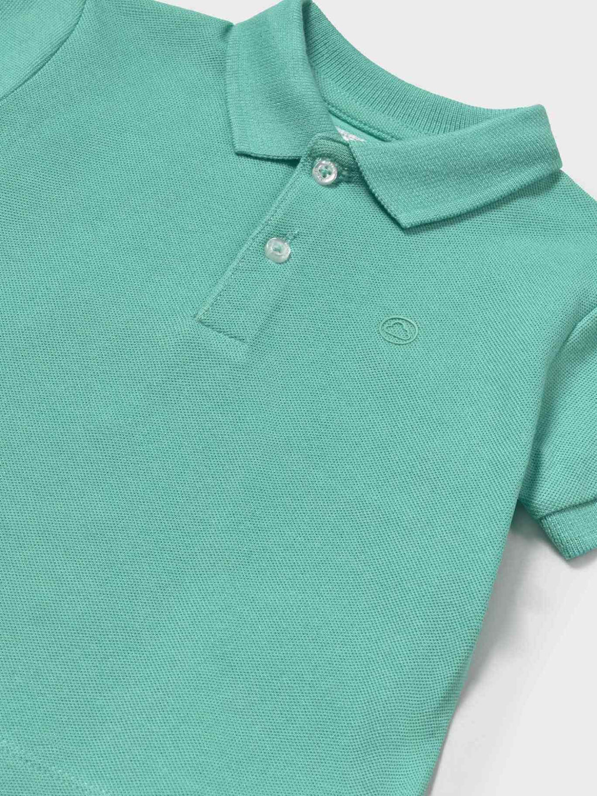 Polo m/curta granito básico Lago (Verde Água)  para Bebé Menino - Mayoral