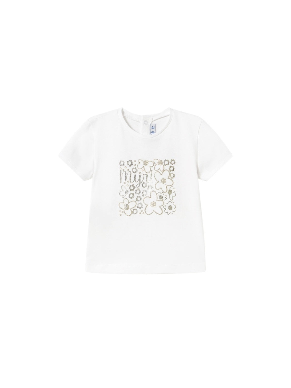Camiseta básica Branco (Branco)  para Bebé Menina - Mayoral