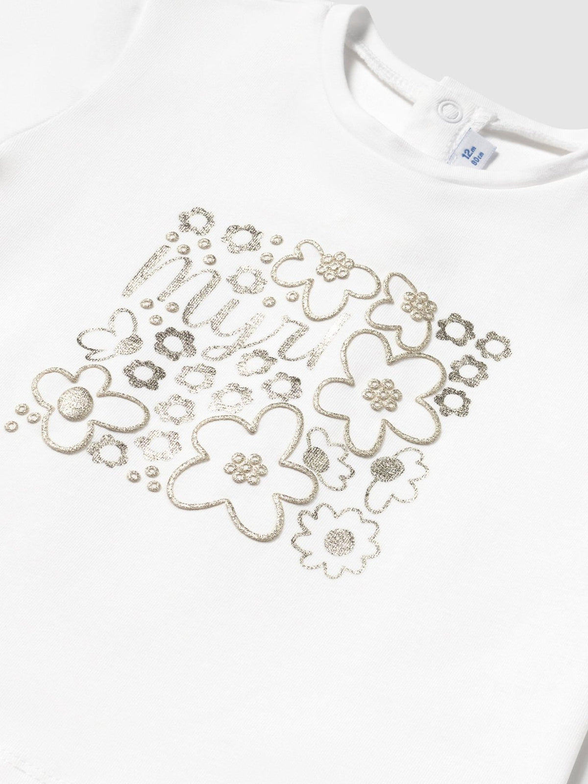 Camiseta básica Branco (Branco)  para Bebé Menina - Mayoral