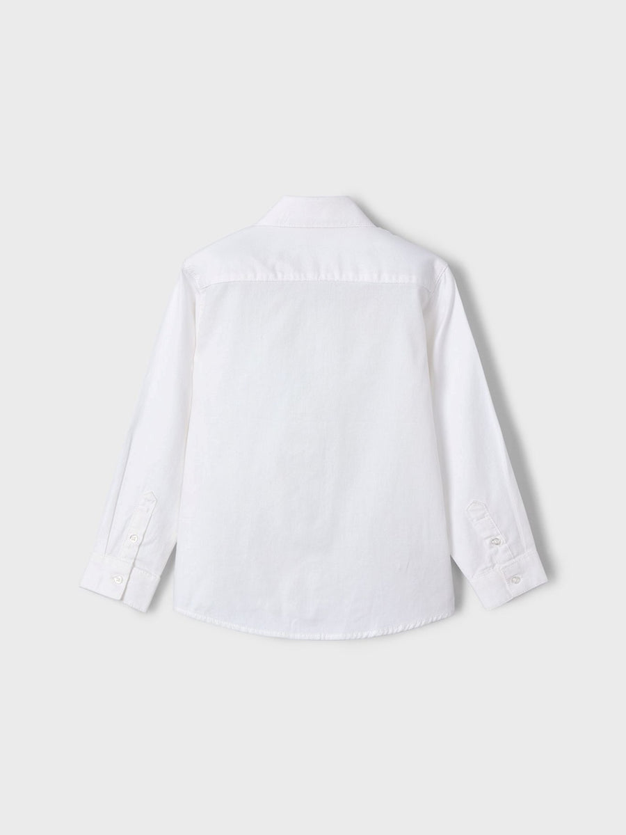 Camisa m/comp.básica Branco (Branco)  para Menino - Mayoral