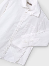Camisa m/comp.básica Branco (Branco)  para Menino - Mayoral