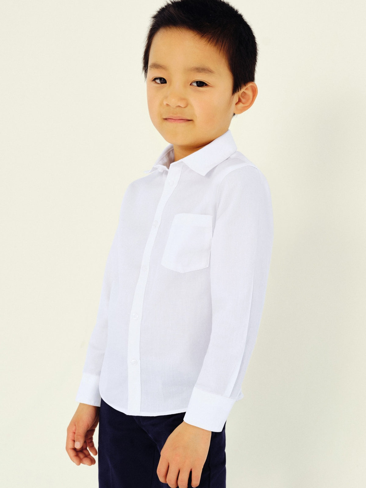 Camisa m/comp.básica Branco (Branco)  para Menino - Mayoral