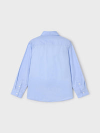 Camisa m/comp.básica Celeste (Celeste)  para Menino - Mayoral