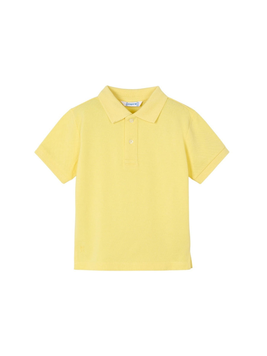 Polo m/curta granito básico Amarelo (Amarelo)  para Menino - Mayoral