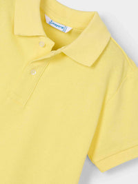 Polo m/curta granito básico Amarelo (Amarelo)  para Menino - Mayoral