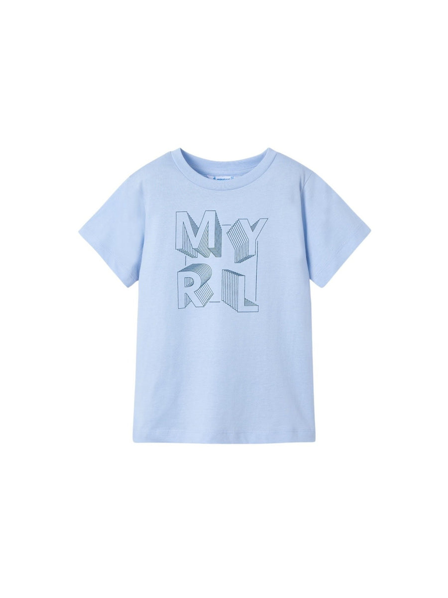 Camiseta básica Azul céu (Celeste)  para Menino - Mayoral