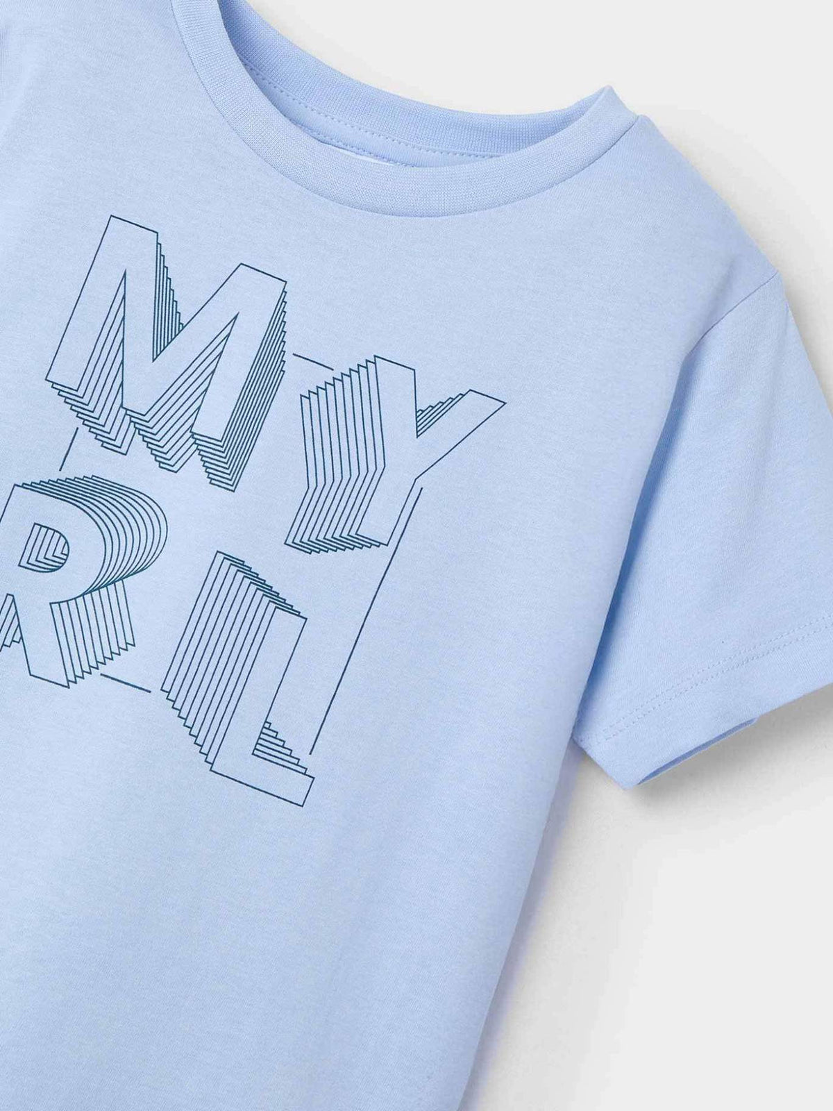 Camiseta básica Azul céu (Celeste)  para Menino - Mayoral