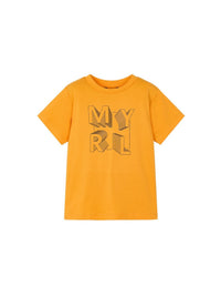 Camiseta básica Laranja (Laranja)  para Menino - Mayoral