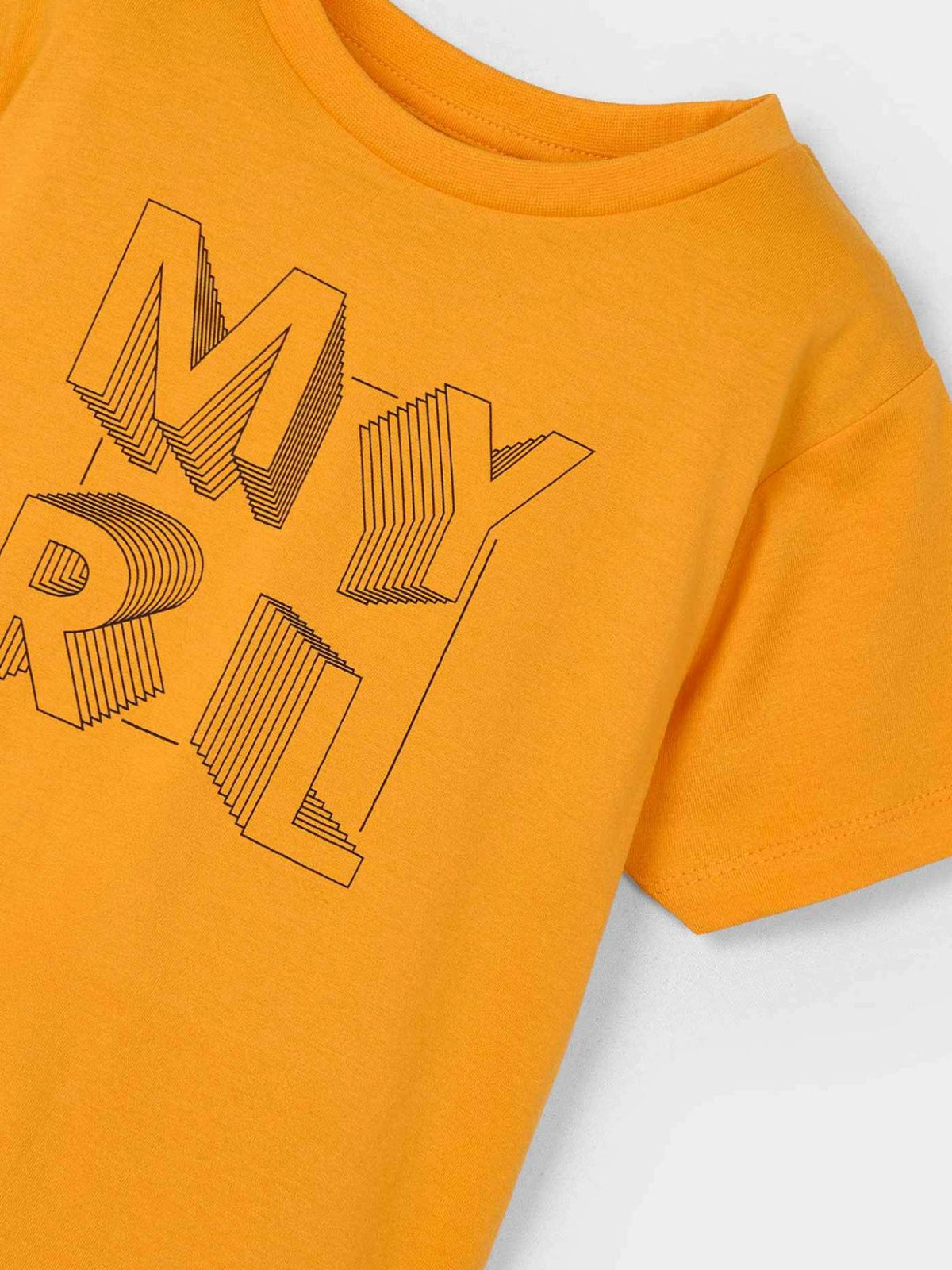 Camiseta básica Laranja (Laranja)  para Menino - Mayoral